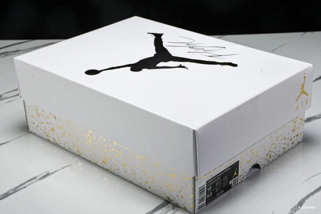 Rep MAX AQ9129-170 Jordan Retro Gold Metallic 4 0725
